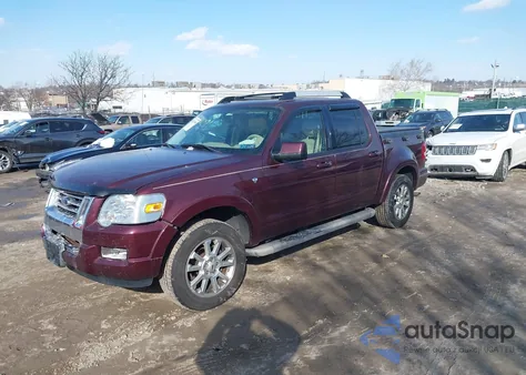 2007 Ford Explorer Sport Trac Limited из США, поврежденный, VIN 1FMEU33867UA06381